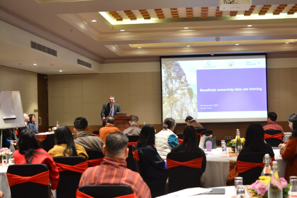 Beneficial Ownership Data Training, Thimphu 2025